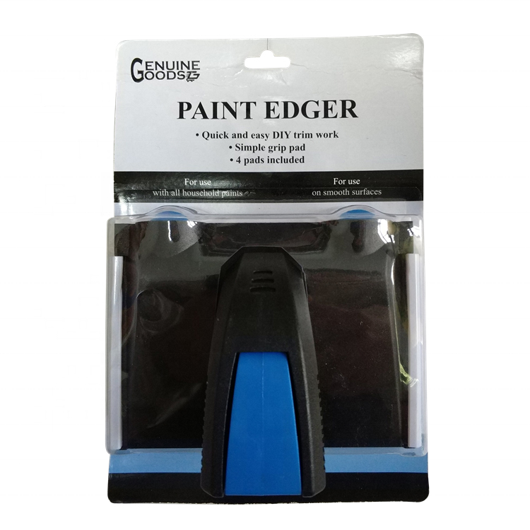 Pintores Pad Recargas Paint Edger 2 Rodas Guia Pincel para área de canto com almofadas de reposição